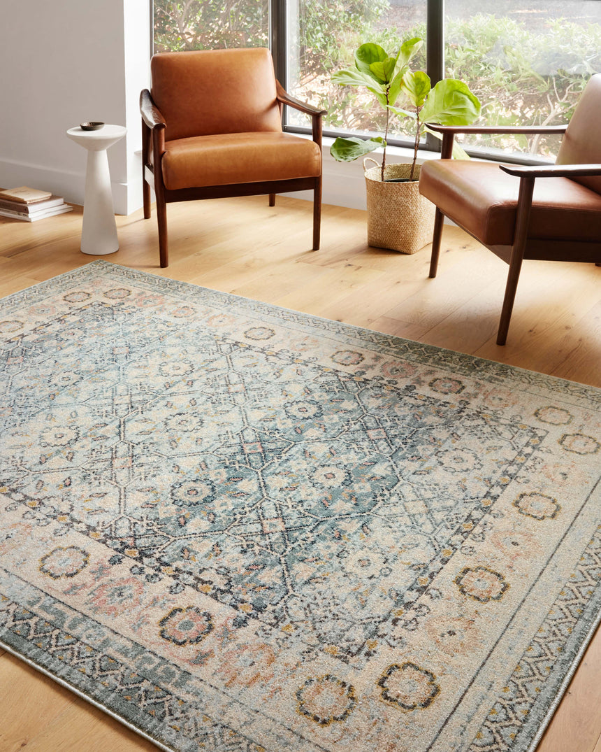 Jocelyn Rug 04 | Sky / Multi