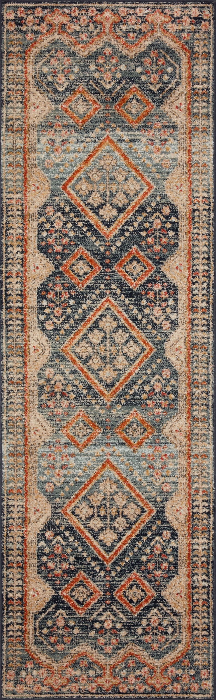 Jocelyn Rug 05 | Navy / Multi