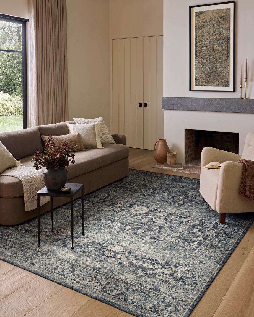 Josie  Rug 01 | Ocean / Natural
