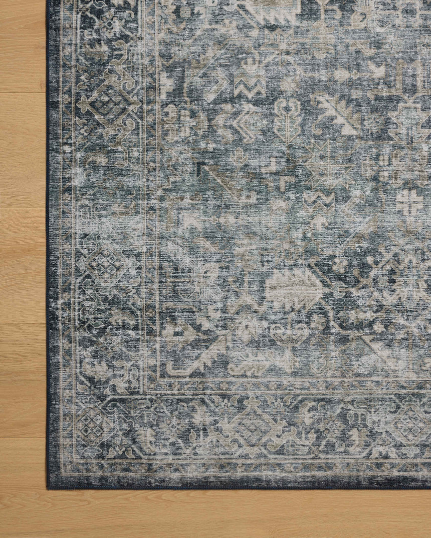 Josie  Rug 01 | Ocean / Natural