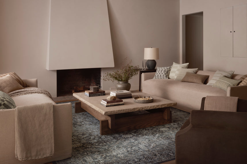 Josie  Rug 01 | Ocean / Natural