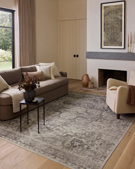Josie  Rug 03 | Silver / Natural