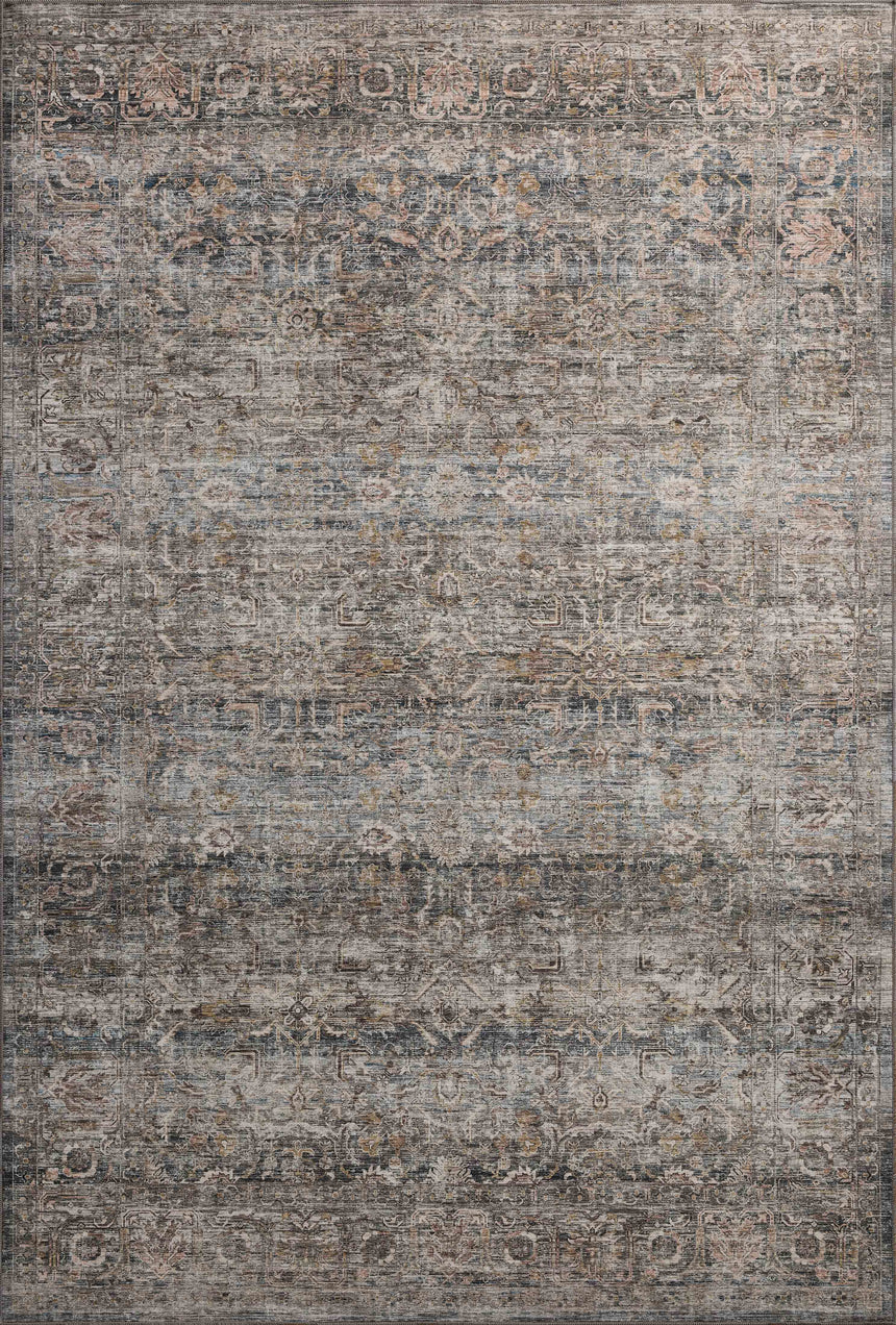 Josie  Rug 05 | Dove / Gold