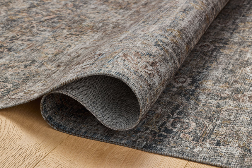 Josie  Rug 05 | Dove / Gold