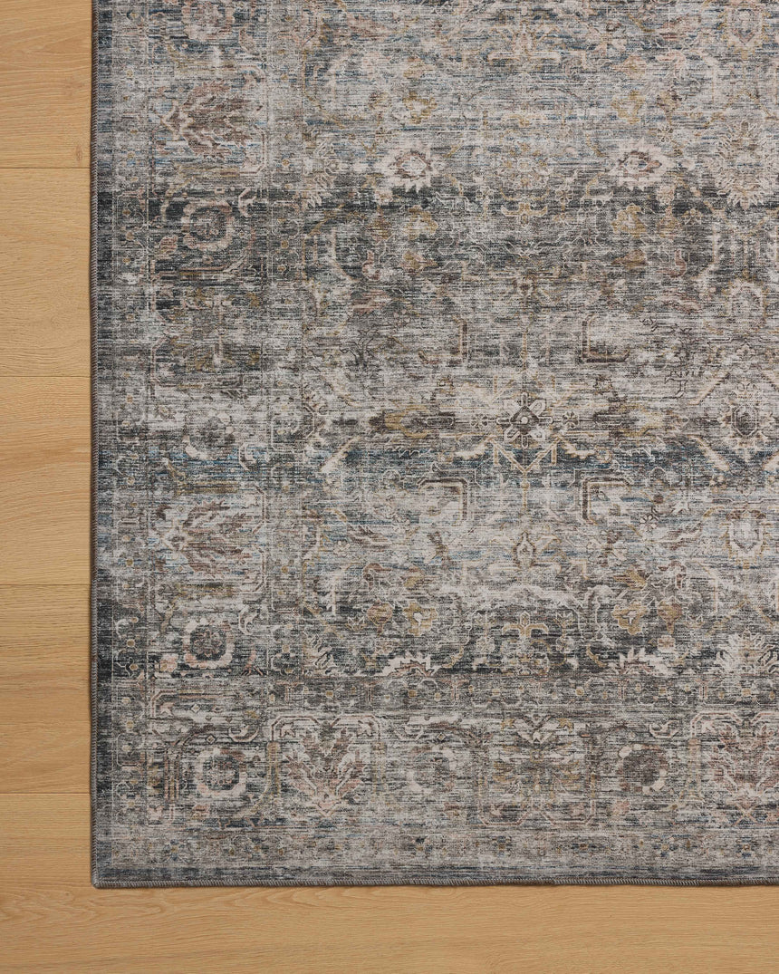 Josie  Rug 05 | Dove / Gold