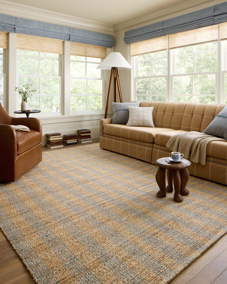 Judy Rug 04 | Natural / Sky