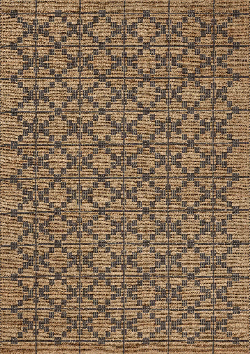 Judy Rug 05 | Natural / Graphite