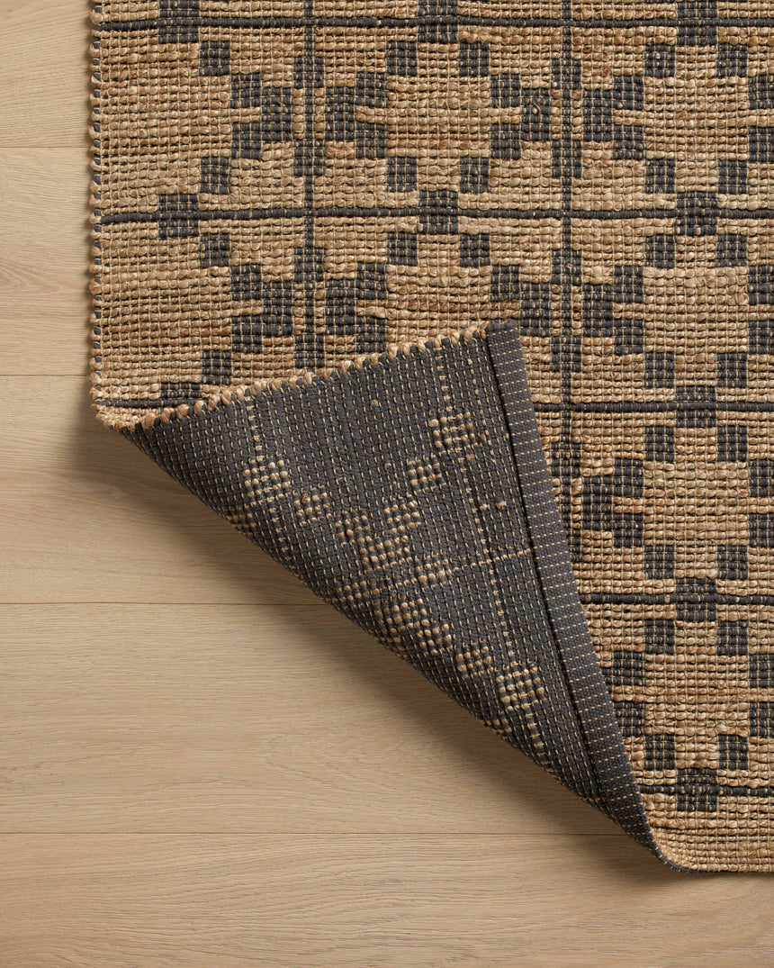 Judy Rug 05 | Natural / Graphite