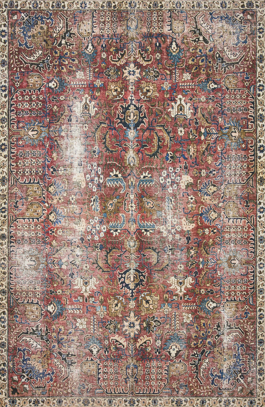 Jules Rug 01 | Merlot / Multi