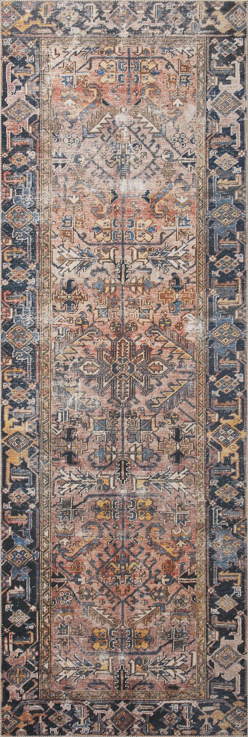 Jules Rug 02 | Terracotta / Multi