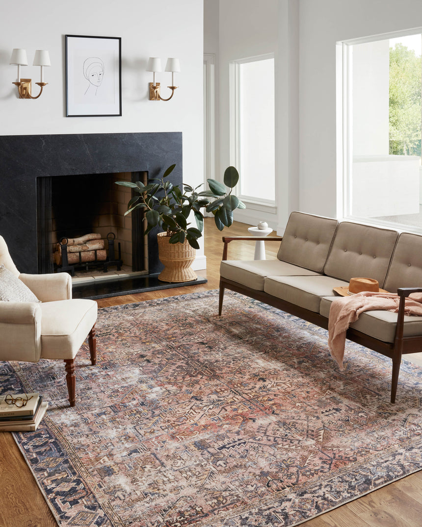 Jules Rug 02 | Terracotta / Multi