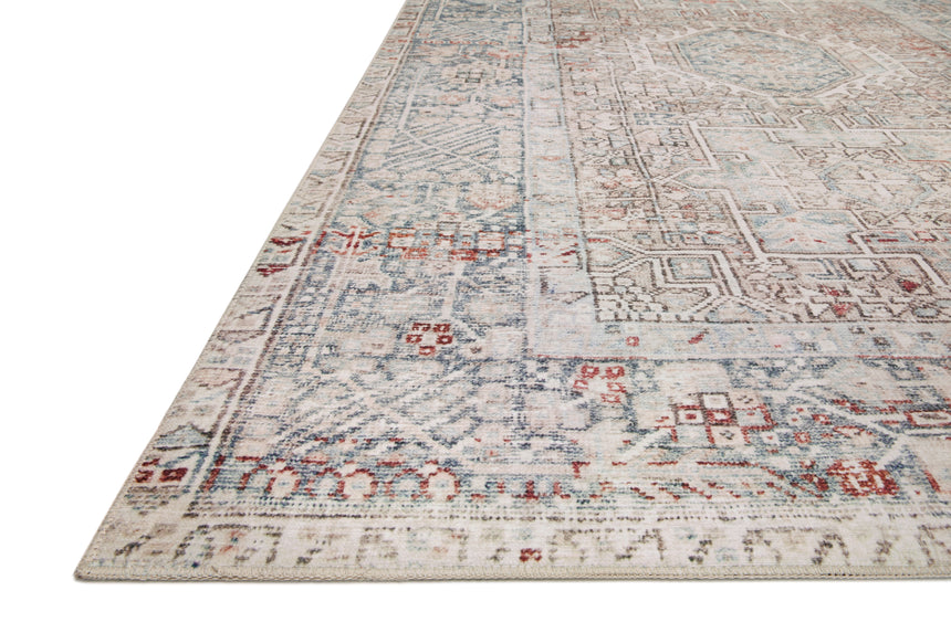 Jules Rug 07 | Natural / Ocean