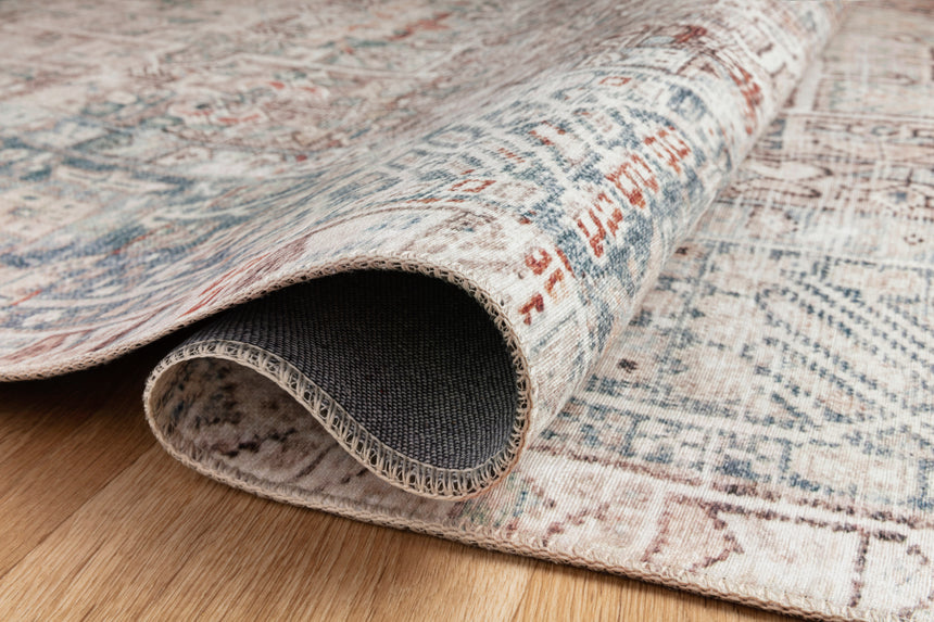 Jules Rug 07 | Natural / Ocean