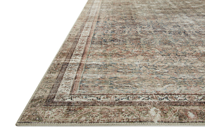 Jules Rug 09 | Ink / Terracotta