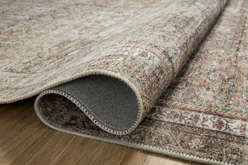 Jules Rug 09 | Ink / Terracotta