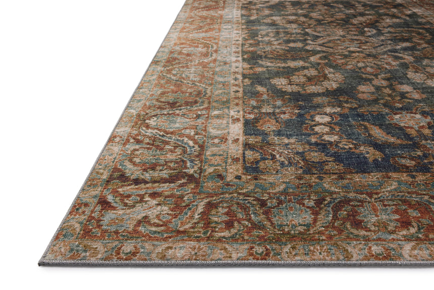Jules Rug 10 | Ocean / Spice