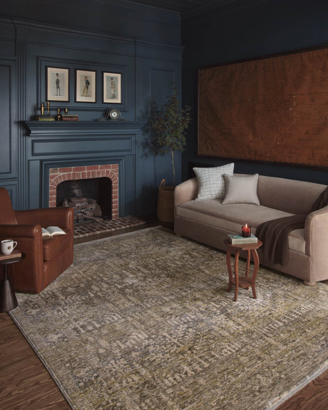 Junie Rug 02 | Moss / Natural