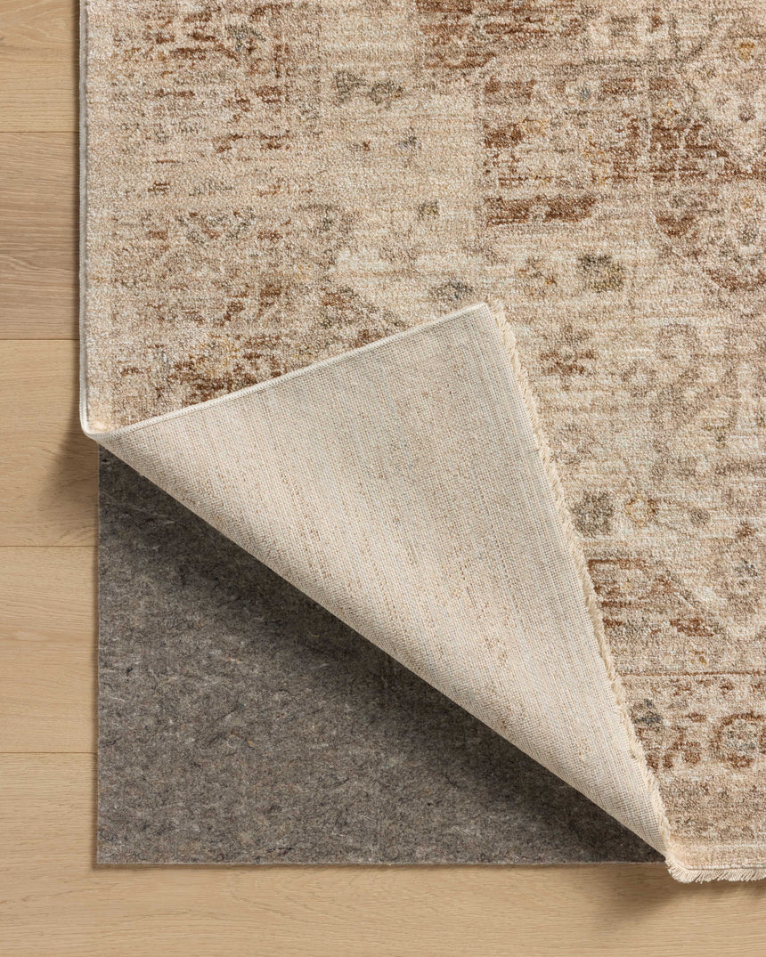 Junie Rug 04 | Natural / Clay