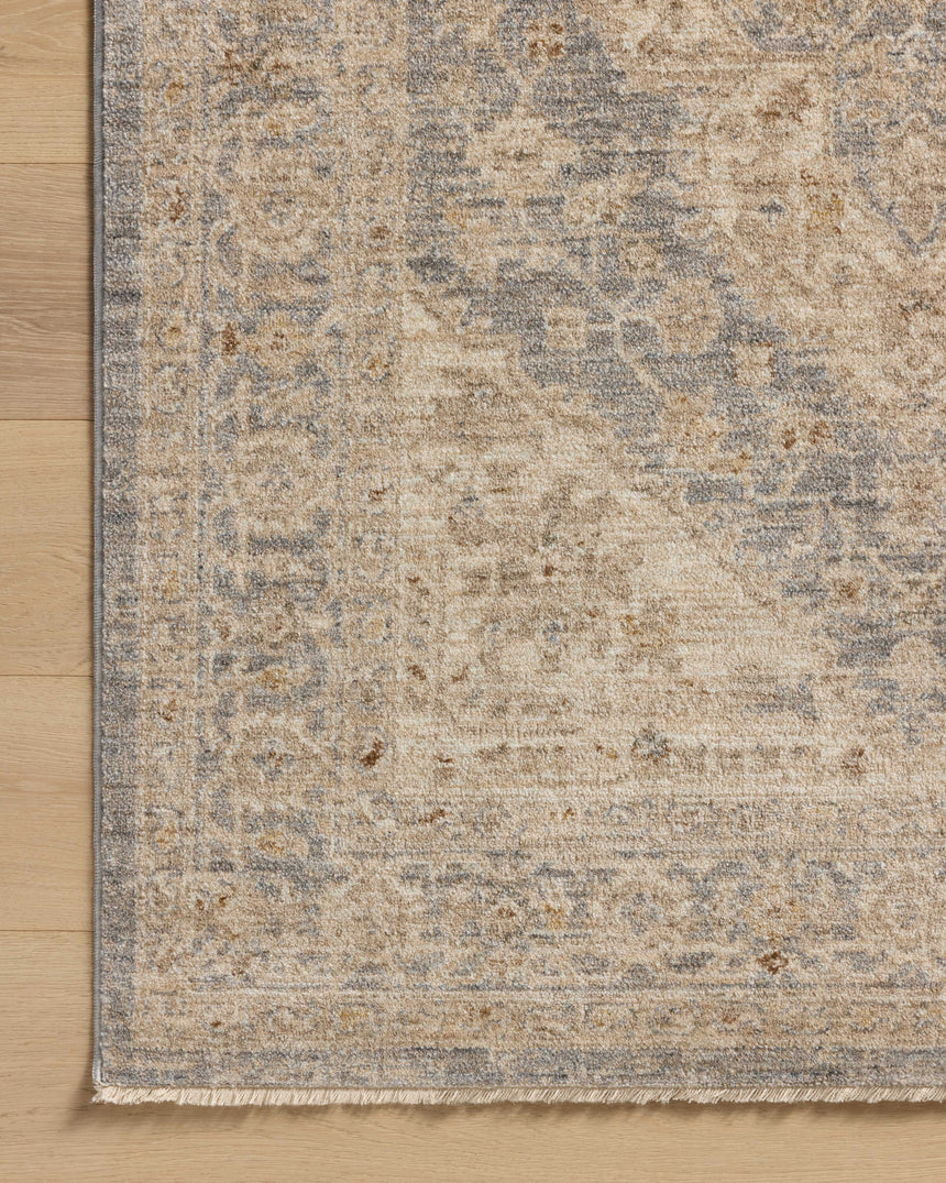 Junie Rug 05 | Denim / Natural