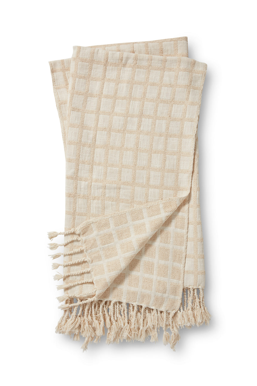 Kaci Beige Throw