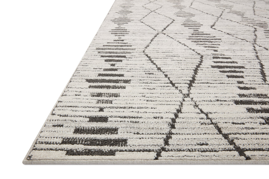 Kamala Rug 02 | Charcoal / Dove