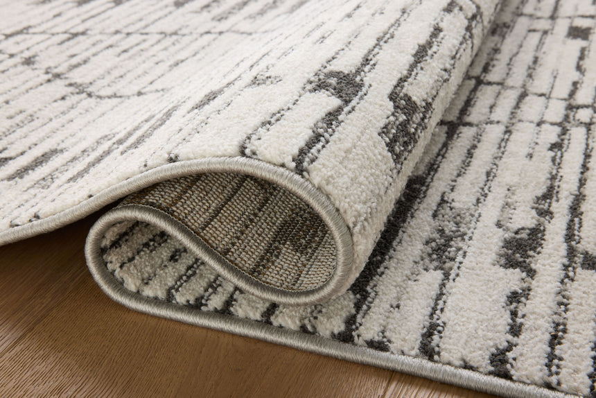 Kamala Rug 02 | Charcoal / Dove