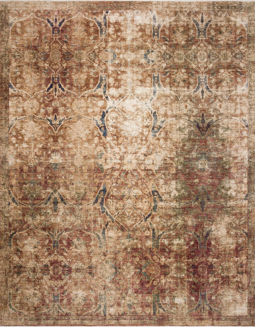 Kennedy Rug 02 | Rust / Multi