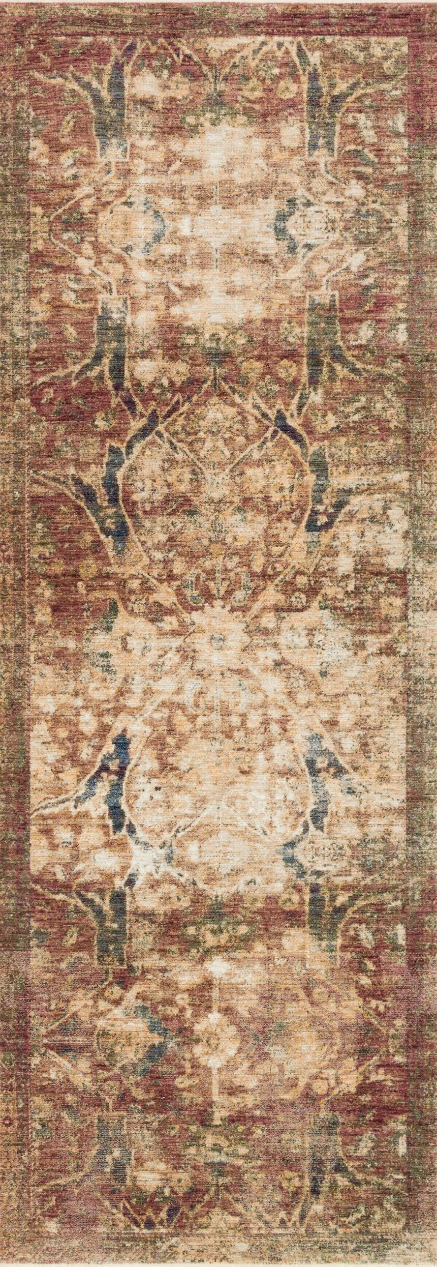 Kennedy Rug 02 | Rust / Multi