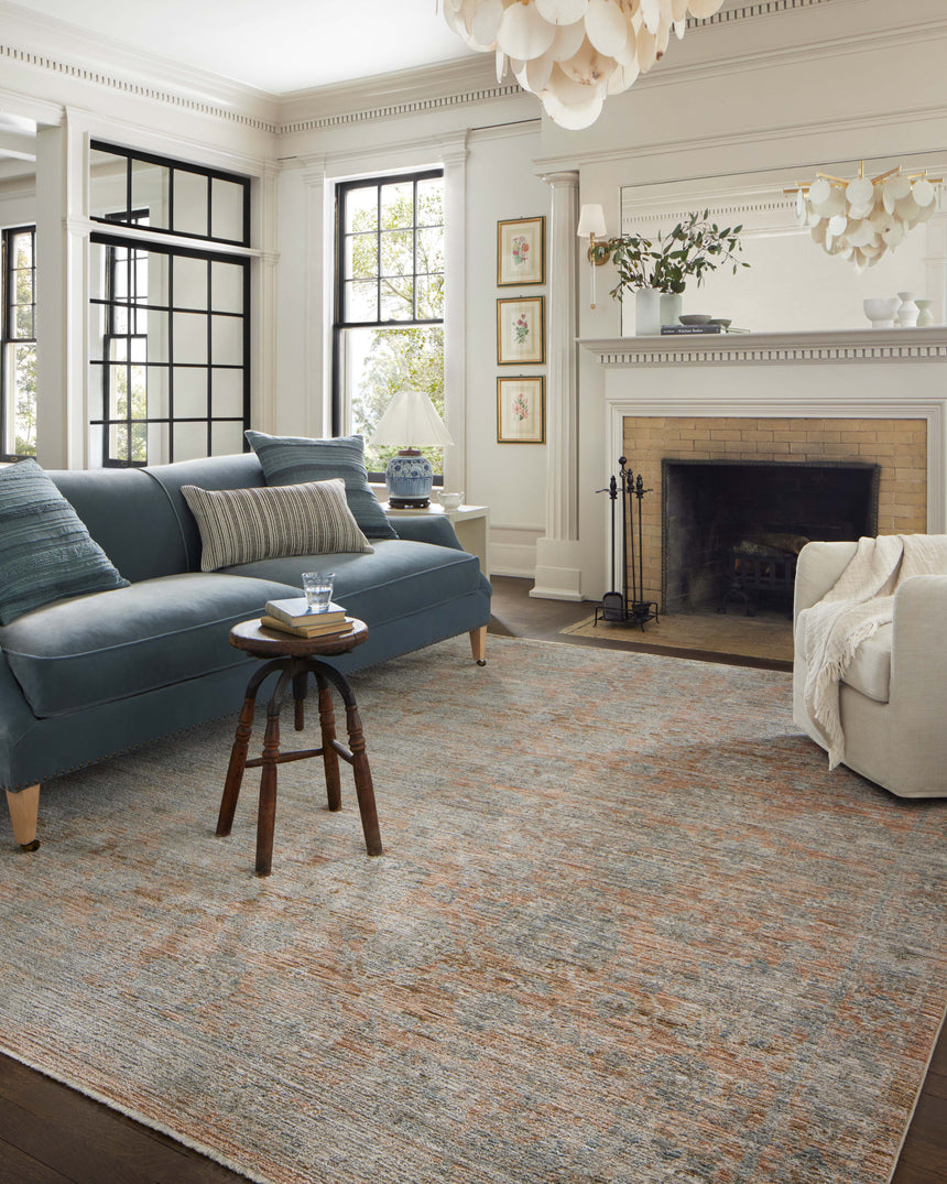Katherine Rug 02 | Terracotta / Smoke