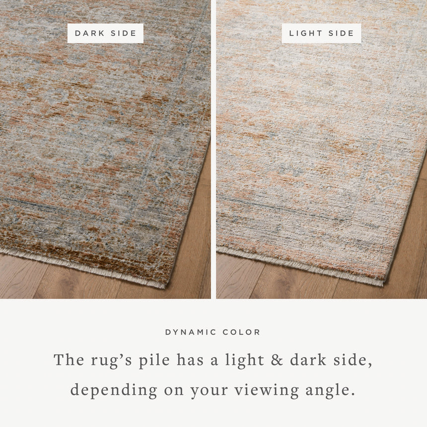 Katherine Rug 02 | Terracotta / Smoke