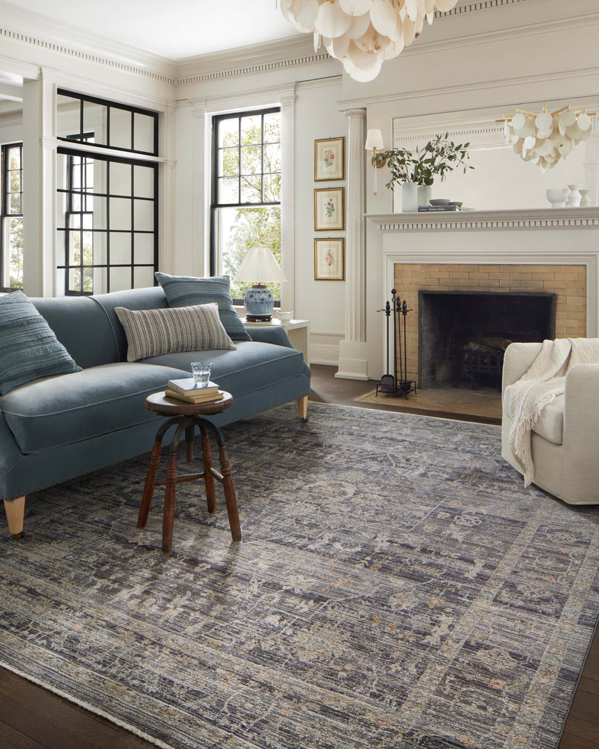 Katherine Rug 03 | Midnight  / Tobacco