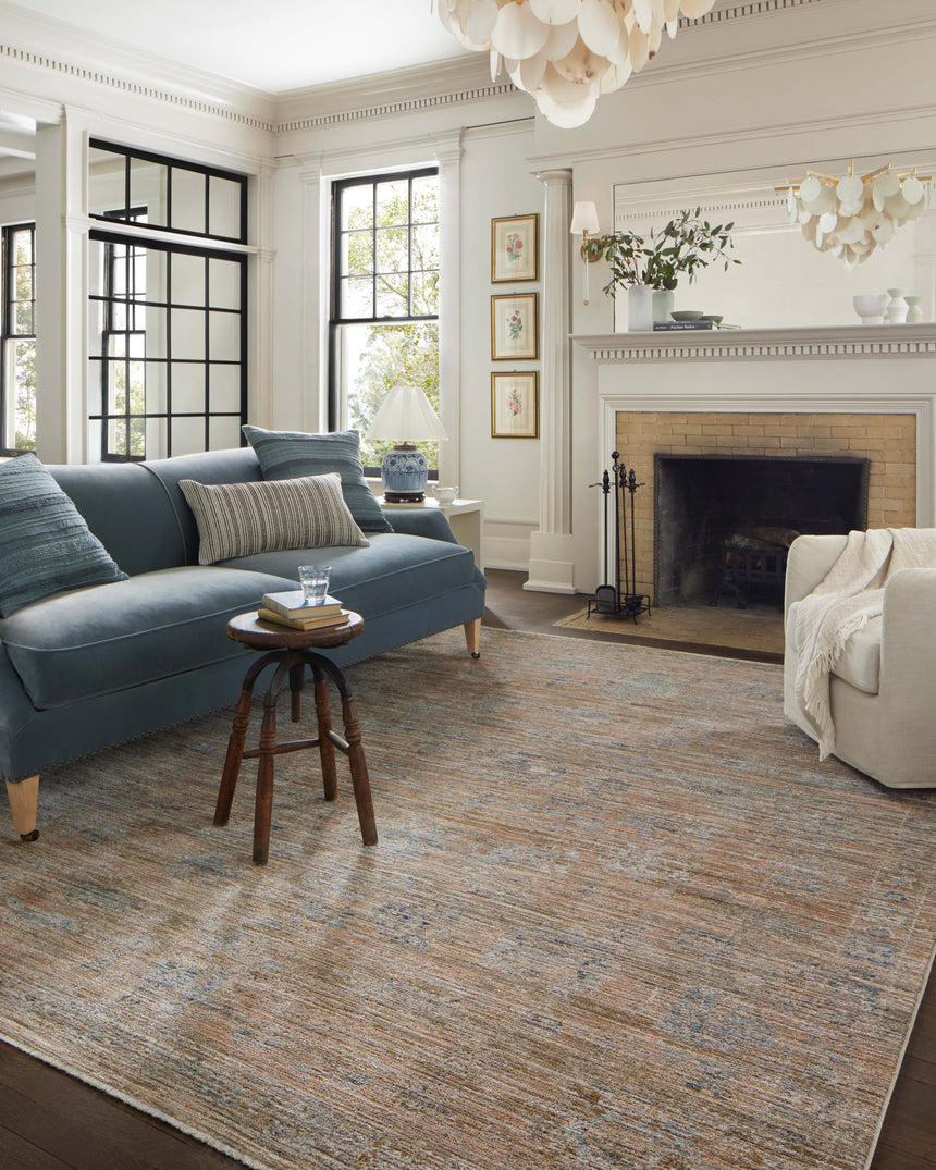 Katherine Rug 04 | Copper / Steel