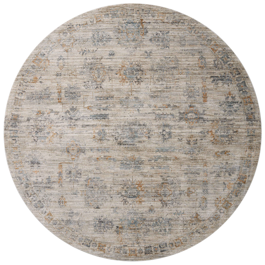 Katherine Rug 04 | Pebble / Ocean