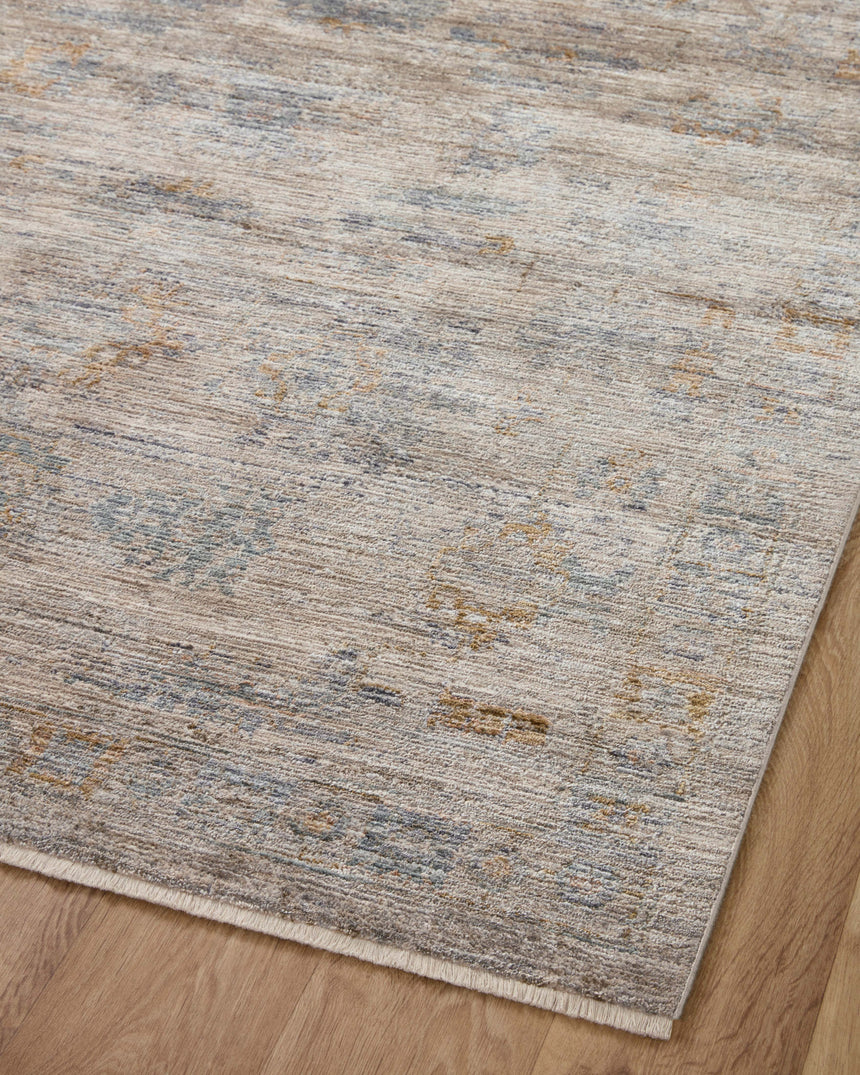 Katherine Rug 04 | Pebble / Ocean