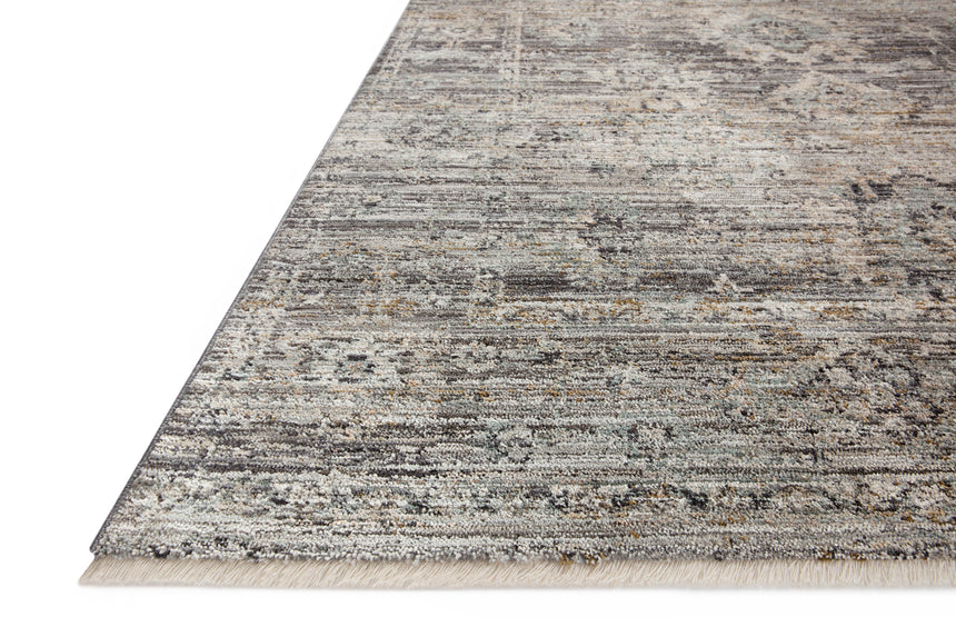 Katherine Rug 05 | Graphite / Jade