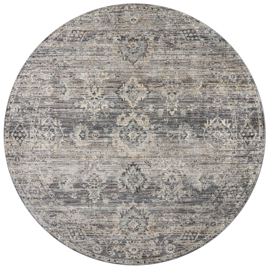 Katherine Rug 05 | Graphite / Jade