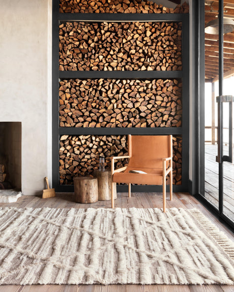 Khalid Rug 07 | Ivory / Taupe