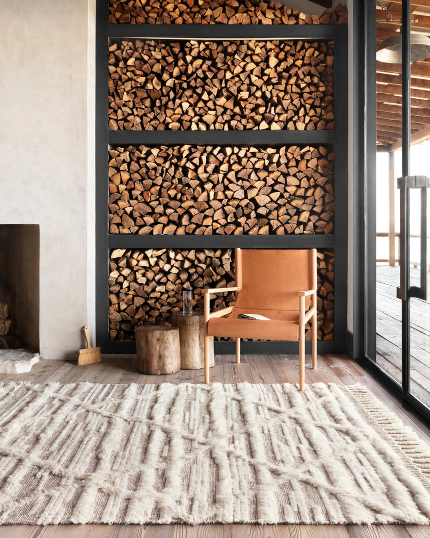 Khalid Rug 07 | Ivory / Taupe