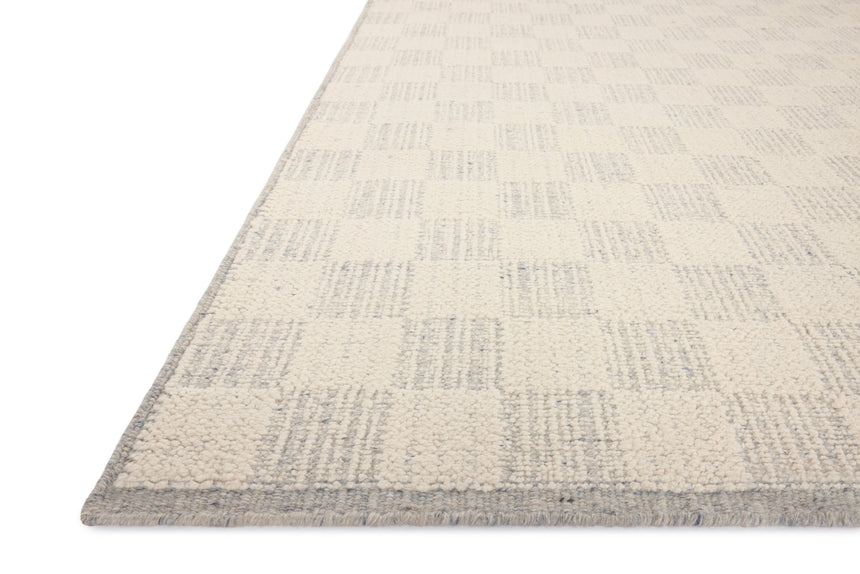 Knox Rug 01 | Ivory / Sky