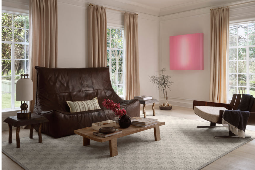 Knox Rug 01 | Ivory / Sky