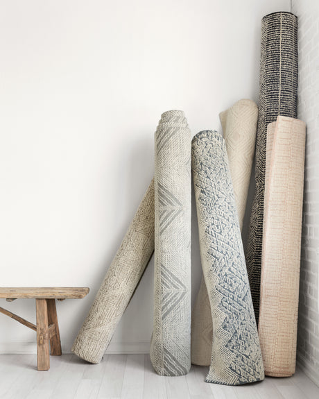 Kopa Rug 01 | Black / Ivory