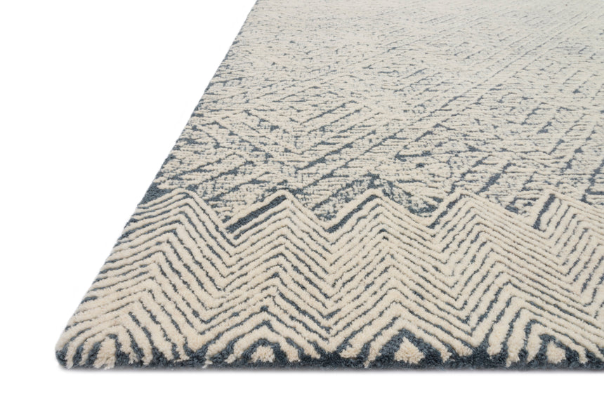 Kopa Rug 05 | Blue / Ivory