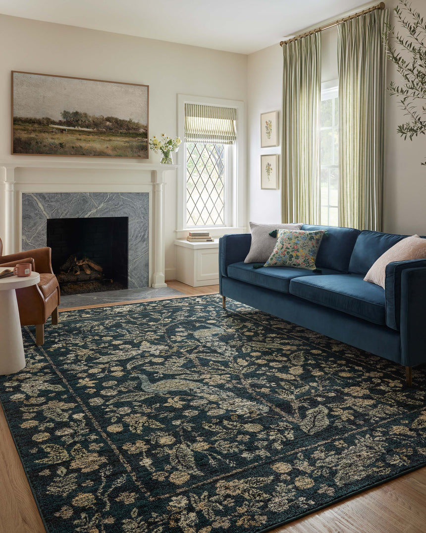Laurel Rug 05 | Navy