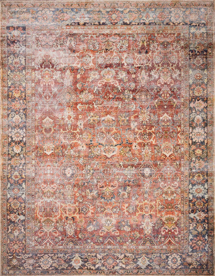 Layla Rug 02 | Spice / Marine