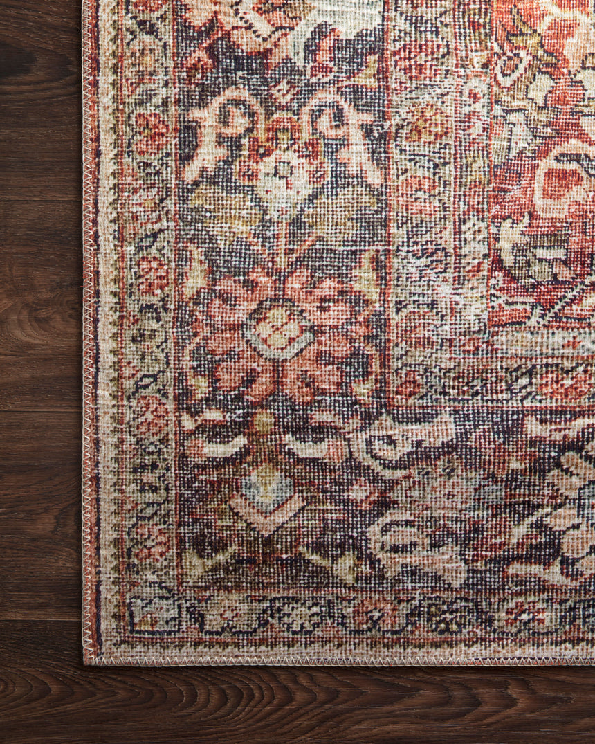 Layla Rug 02 | Spice / Marine