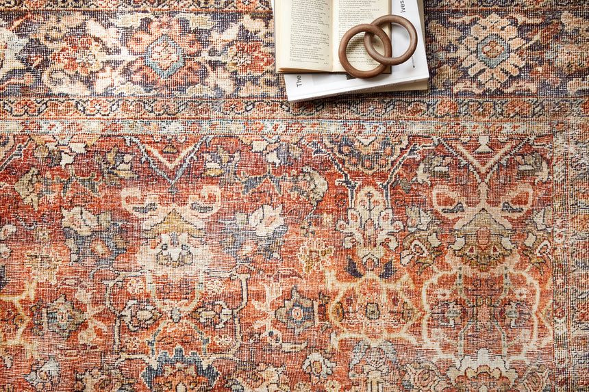 Layla Rug 02 | Spice / Marine