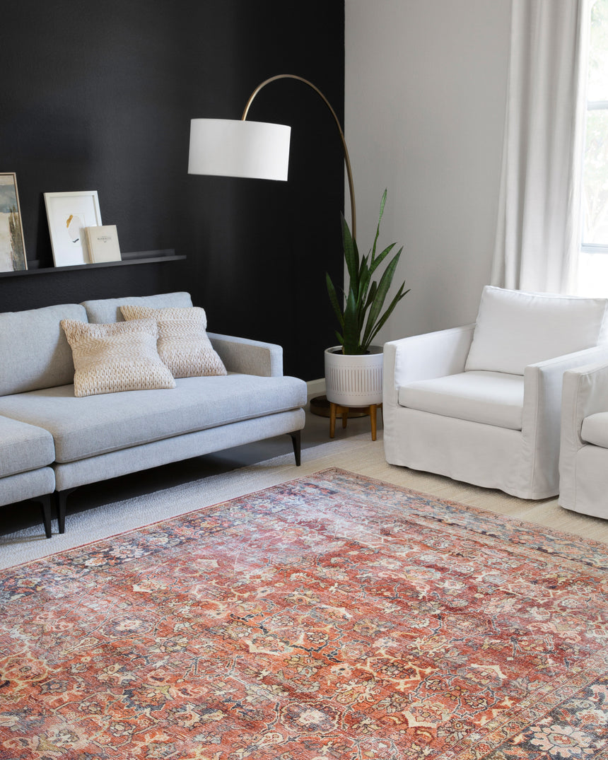 Layla Rug 02 | Spice / Marine