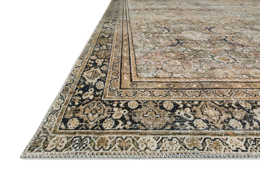 Layla Rug 03 | Olive / Charcoal