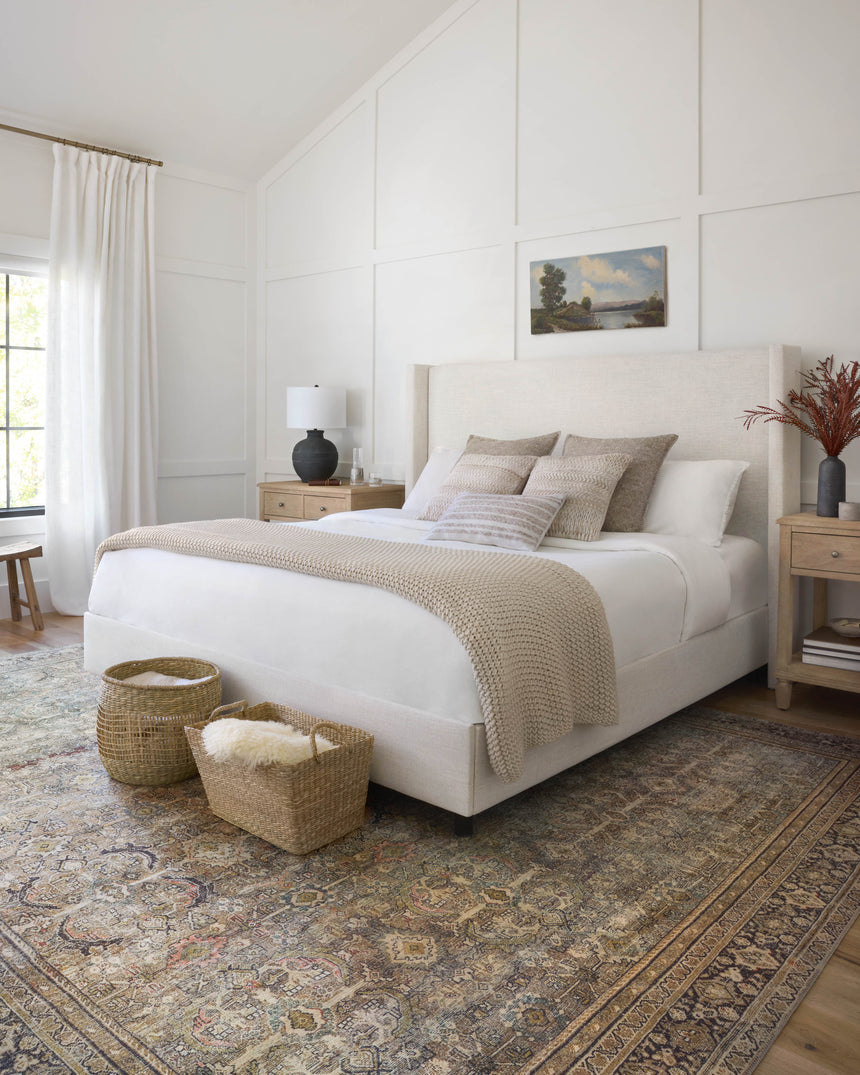 Layla Rug 03 | Olive / Charcoal