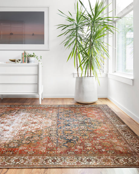Layla Rug 05 | Ocean / Multi